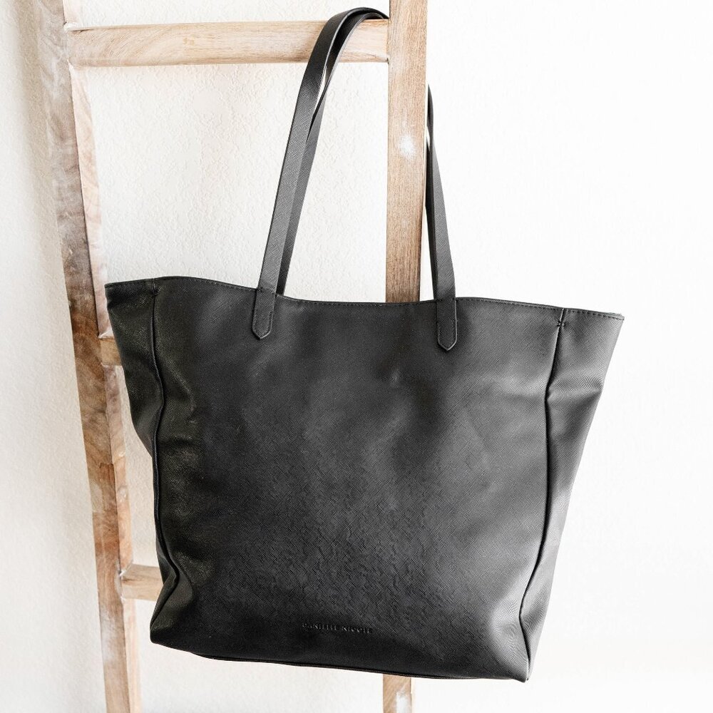 Disney x Danielle Nicole Cinderella Castle Tote Bag | Black Fairytale Purse - Picture 4 of 13